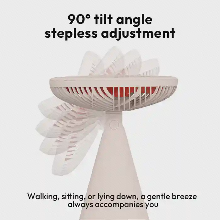 تنظیم زاویه ۹۰ درجه پنکه رومیزی Sothing Forest Desktop Fan