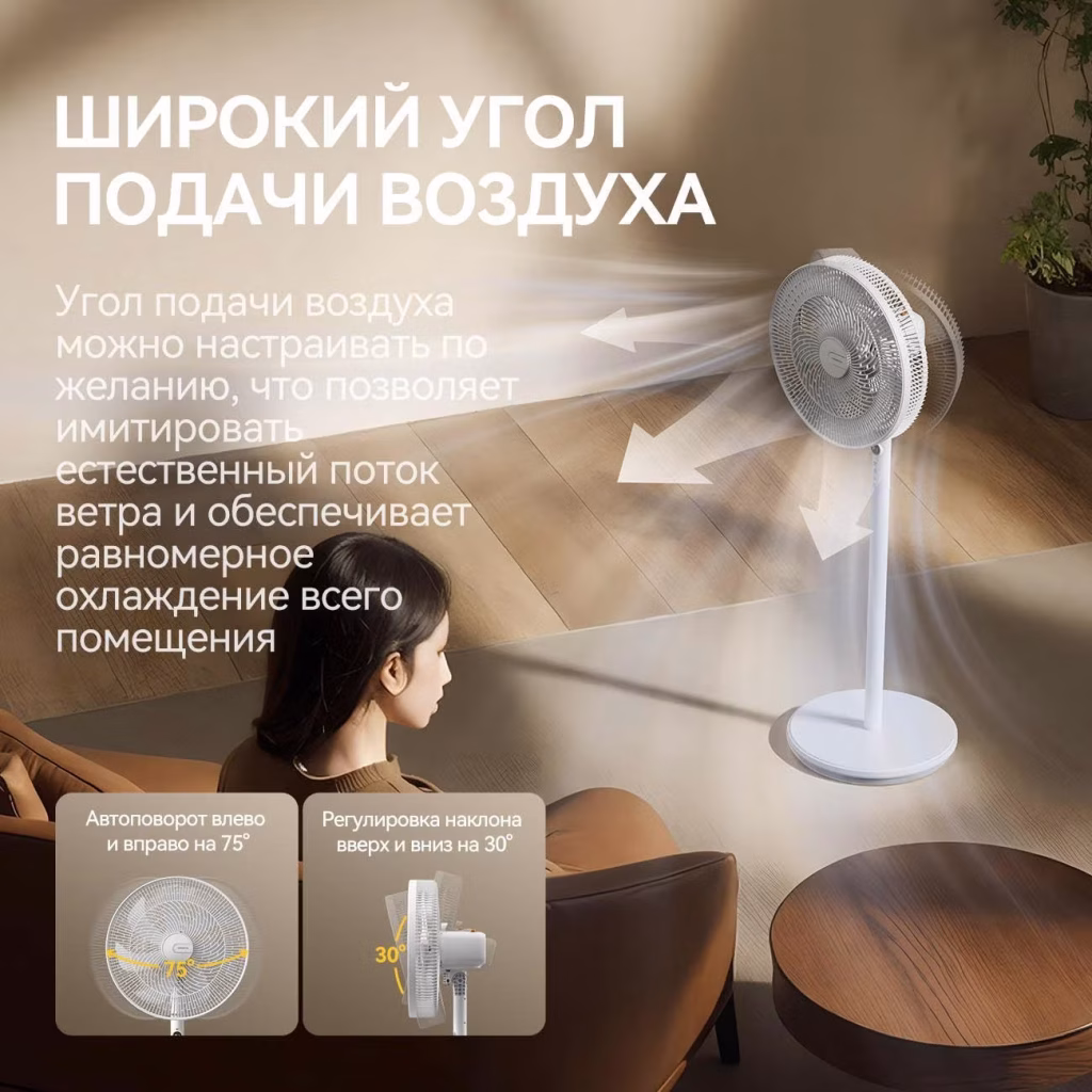 پنکه شیائومی مدل Deerma DEM-FD11W - تصویر توضیحات 3