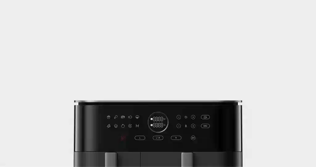 هواپز بدون روغن چند منظوره شیائومی مدل Xiaomi Dual Zone Air Fryer 10L MAF-D1001 - پخت هم‌زمان 3 غذا - نمای 5