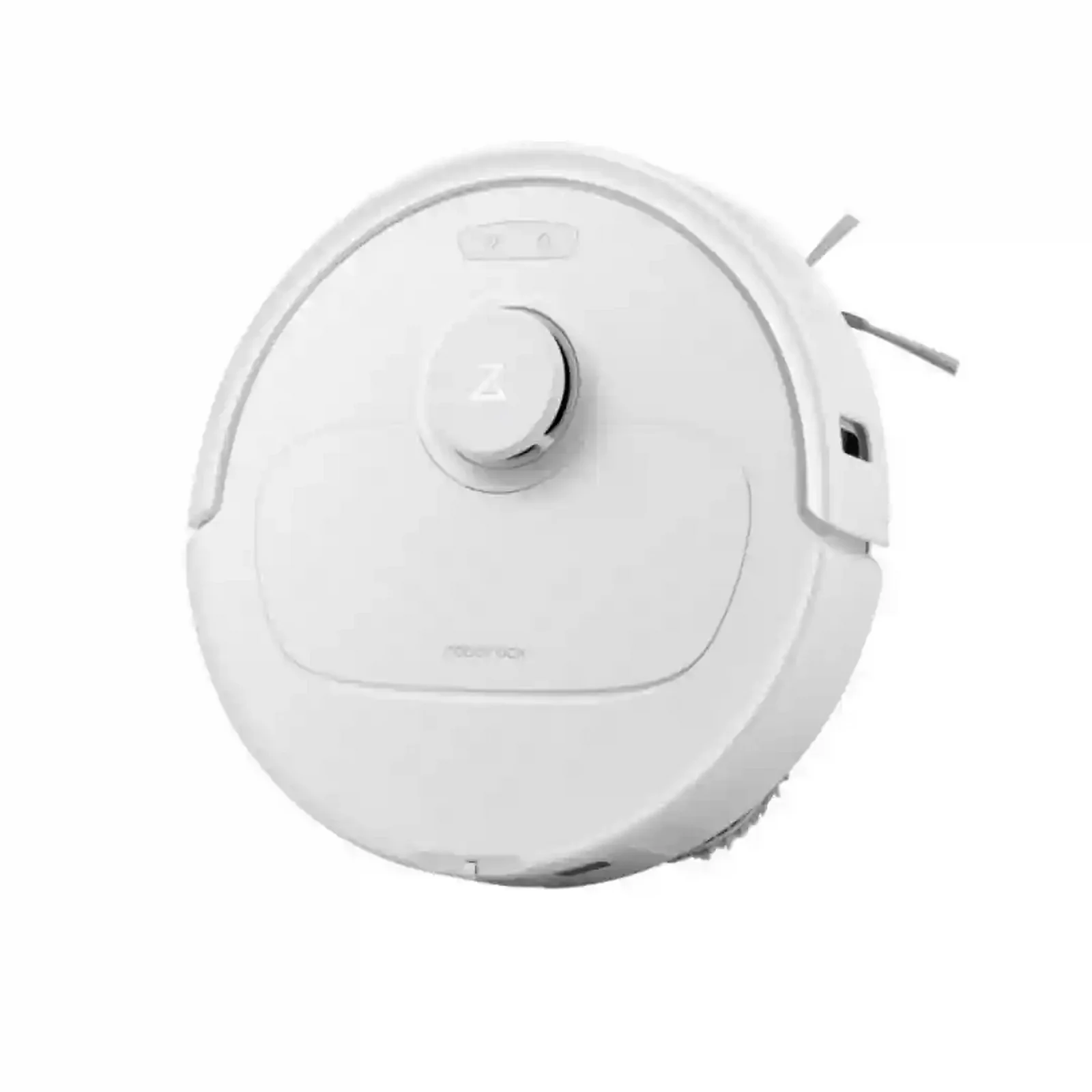 جارو رباتیک روبوراک مدل Roborock Qrevo 798 با حسگر گرد و برس کناری نمایان جارو رباتیک روبوراک مدل Roborock Qrevo 798 در گالری پنجم از زاویه بالای سهرخ