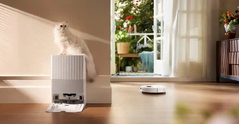 جارو رباتیک شیائومی مدل روبوراک Roborock Qrevo C - امکانات کامل برای آسایش بیشتر