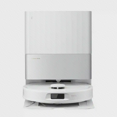 جارو رباتیک شیائومی مدل روبوراک Roborock Qrevo C؛ تصویر اصلی نمای اصلی جارو رباتیک شیائومی مدل روبوراک Roborock Qrevo C سفید با داک