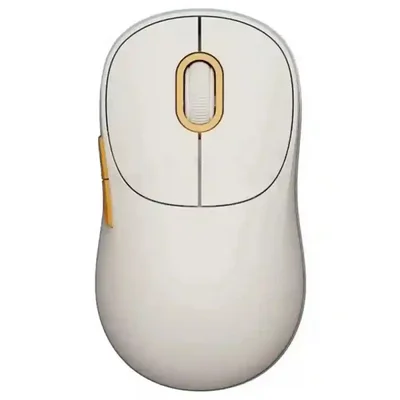 نمای بالای موس بی‌سیم سفید شیائومی Wireless Mouse 3 XMWXSB03YM
