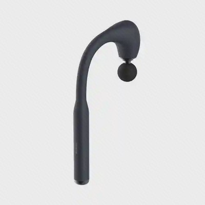 نمای کامل ماساژور Philips PPM7331 ماساژور تفنگی قوسی مشکی فیلیپس PPM7331 با سری توپی گرد