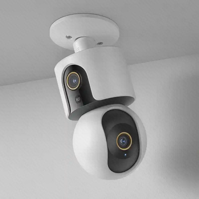 نحوه نصب سقفی Smart C500 Dual نصب سقفی وارونه دوربین Xiaomi Smart C500 Dual با دو ماژول تصویربرداری
