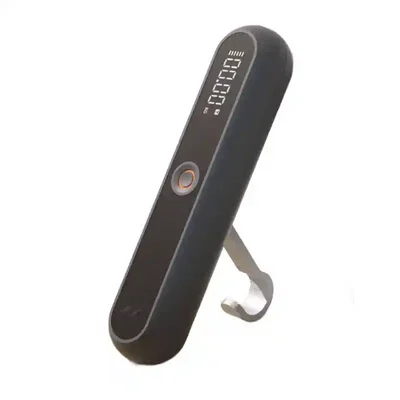ترازو دستی مشکی Jimihome JM-G3701 با نمایشگر دیجیتال و قلاب تاشو