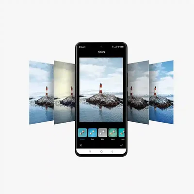 ویرایش عکس با فیلترهای موبایل برای چاپ در پرینتر قابل حمل Xiaomi 1S