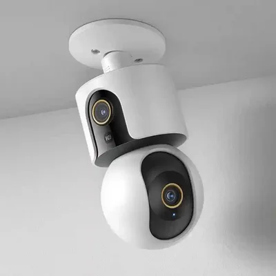 نصب سقفی وارونه دوربین Xiaomi Smart C500 Dual با دو ماژول تصویربرداری