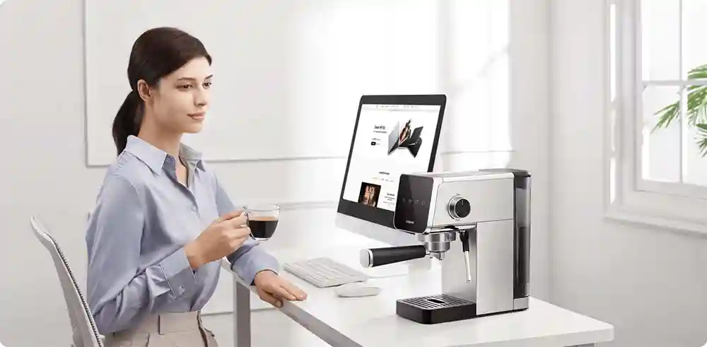 اسپرسو ساز و قهوه ساز شیائومی Semi-automatic Espresso Machine CME003 - قهوهای حرفهای، در خانهای ساده