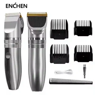 مجموعه ماشین اصلاح ENCHEN Hunter با چهار شانه و کابل