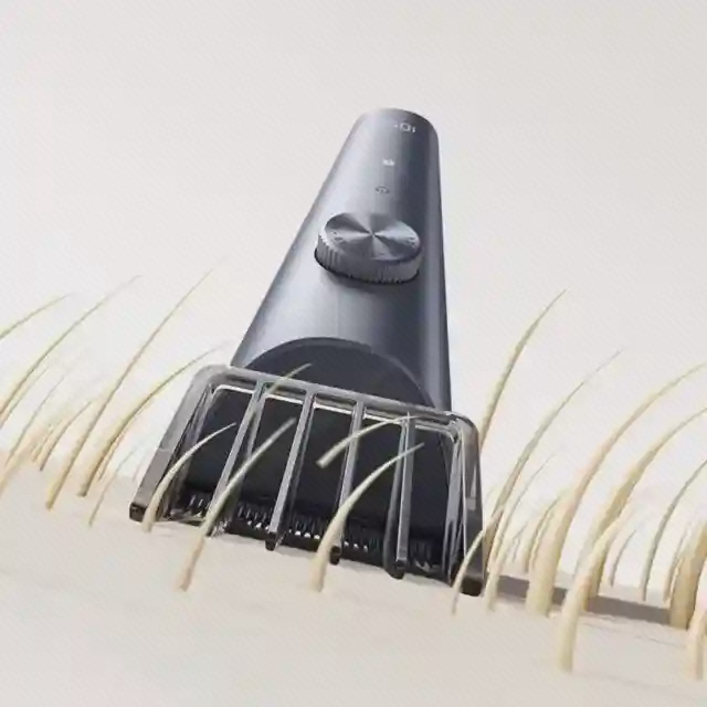 شانه و تیغهٔ Xiaomi Hair Clipper 2 روی مو کوتاه کردن مو با شانه قابل تنظیم Xiaomi Hair Clipper 2