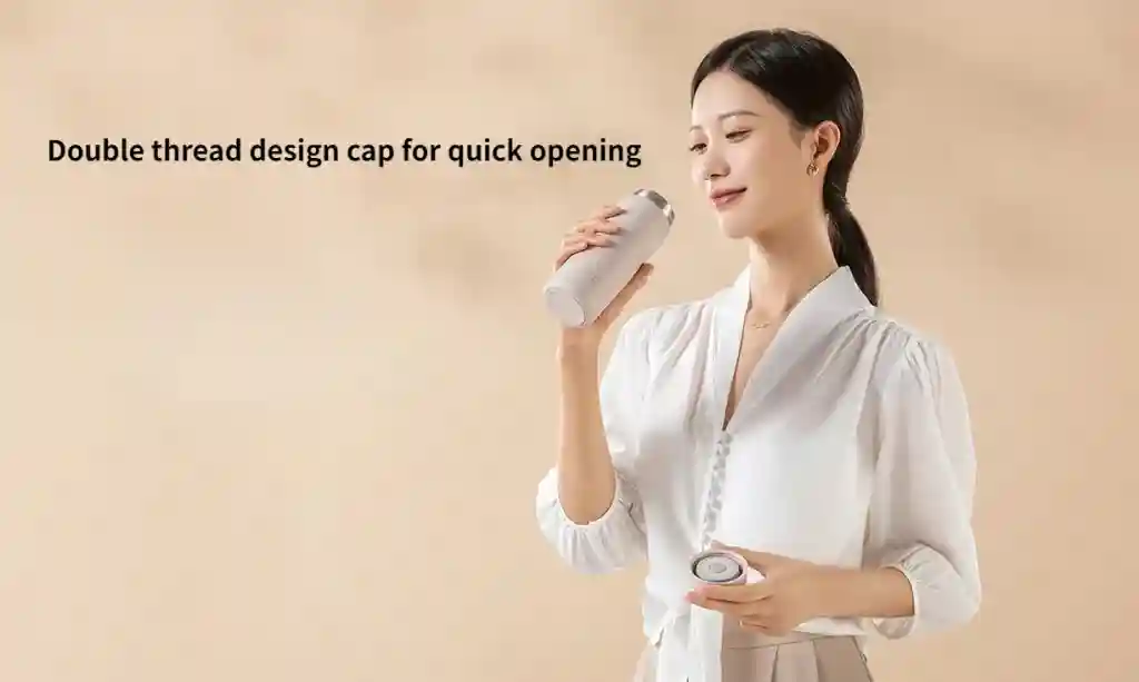 فلاسک قابل حمل میجیا MJKDB01PL حجم 350 ml - تصویر توضیحات 7