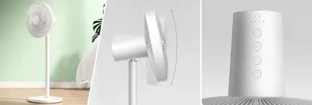 پنکه ایستاده میجیا مدل MIJIA Smart DC Standing Fan 1X BPLDS07DM - نوع طراحی و ابعاد