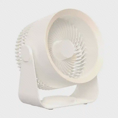 پنکه شارژی سفید Cycline Fan M55 با پایه رومیزی