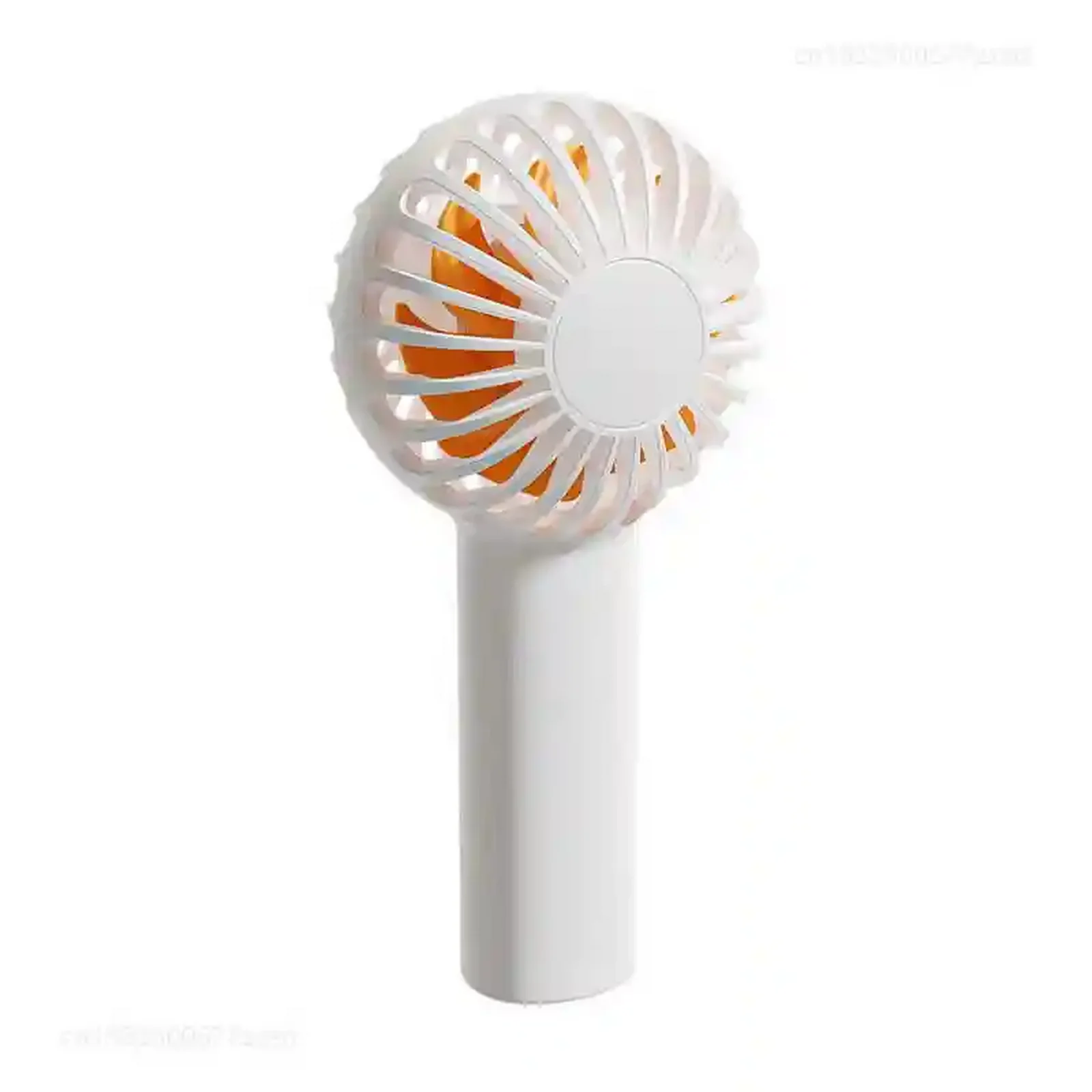 نمای اصلی پنکه کوالیتل Y2 پنکه دستی شارژی Qualitell Y2 ZSC230613 سفید با پره نارنجی