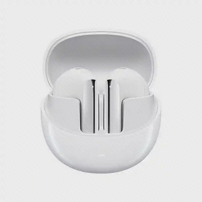 نمای اصلی QCY AilyBuds Pro سفید هندزفری QCY AilyBuds Pro سفید داخل کیس شارژ باز