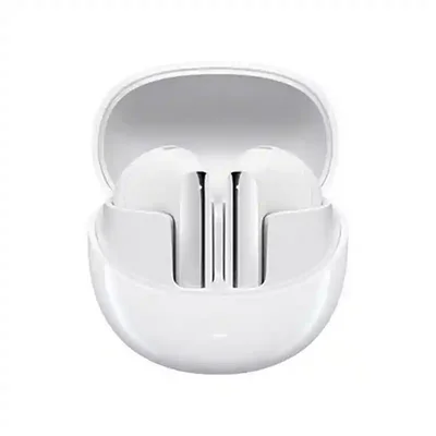 هندزفری QCY AilyBuds Pro سفید داخل کیس شارژ باز