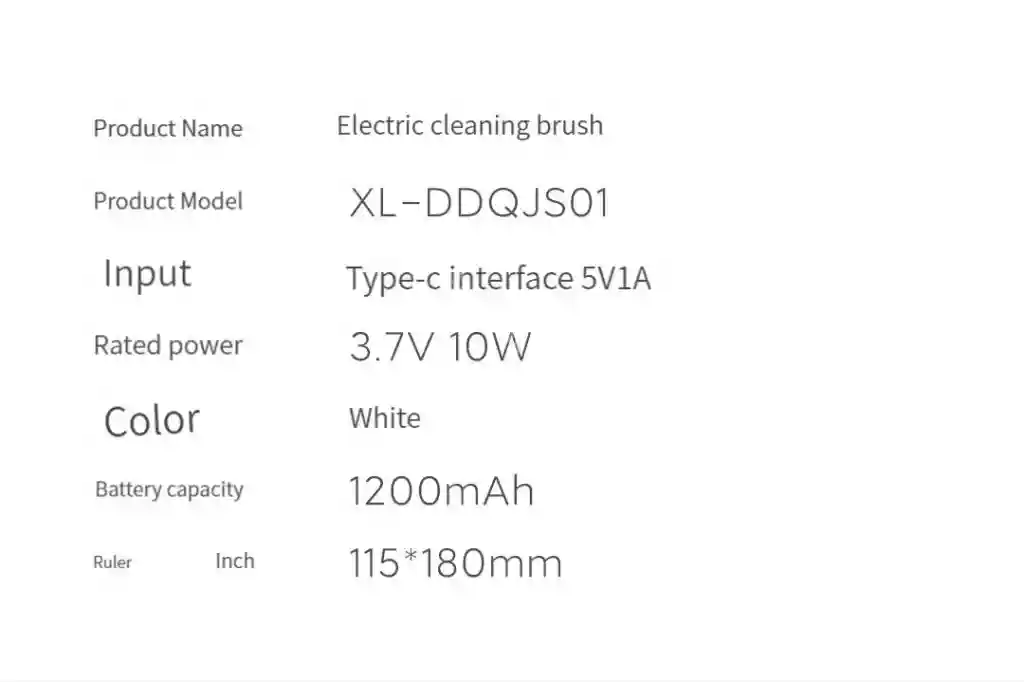 برس و فرچه برقی شیائومی مدل Xiaoda XL-DDQJS01 - بدنه ضد آب با استاندارد IPX6