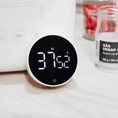 کاربرد آشپزخانه تایمر Xiaomi NK5260 تایمر MIIIW NK5260 روی پیشخوان آشپزخانه