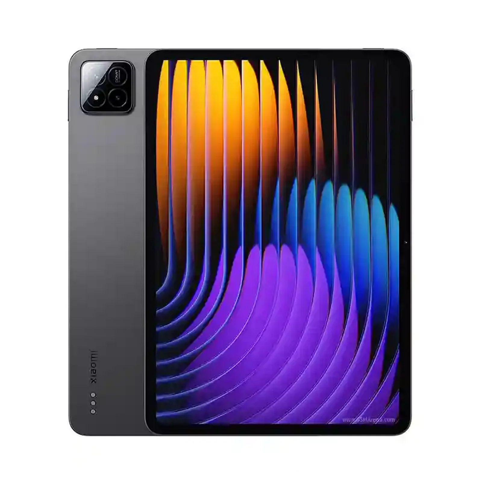 نمای اصلی تبلت Xiaomi Pad 7 خاکستری تبلت شیائومی Pad 7 خاکستری حافظه ۲۵۶ گیگ از نمای جلو و پشت