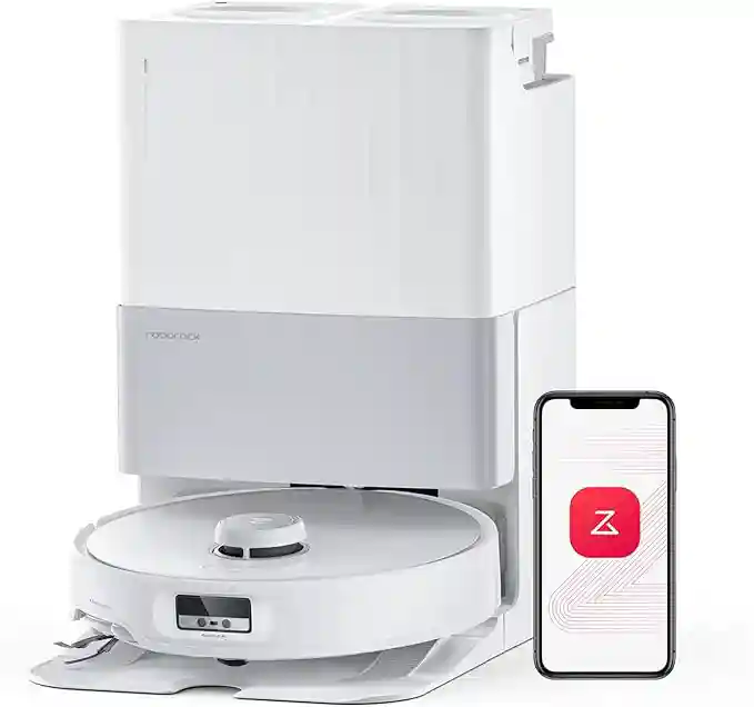 جارو رباتیک شیائومی مدل Roborock Qrevo Edge - برس DuoDivide