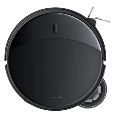 نمای بالای جارو رباتیک مشکی Roborock Saros 10R