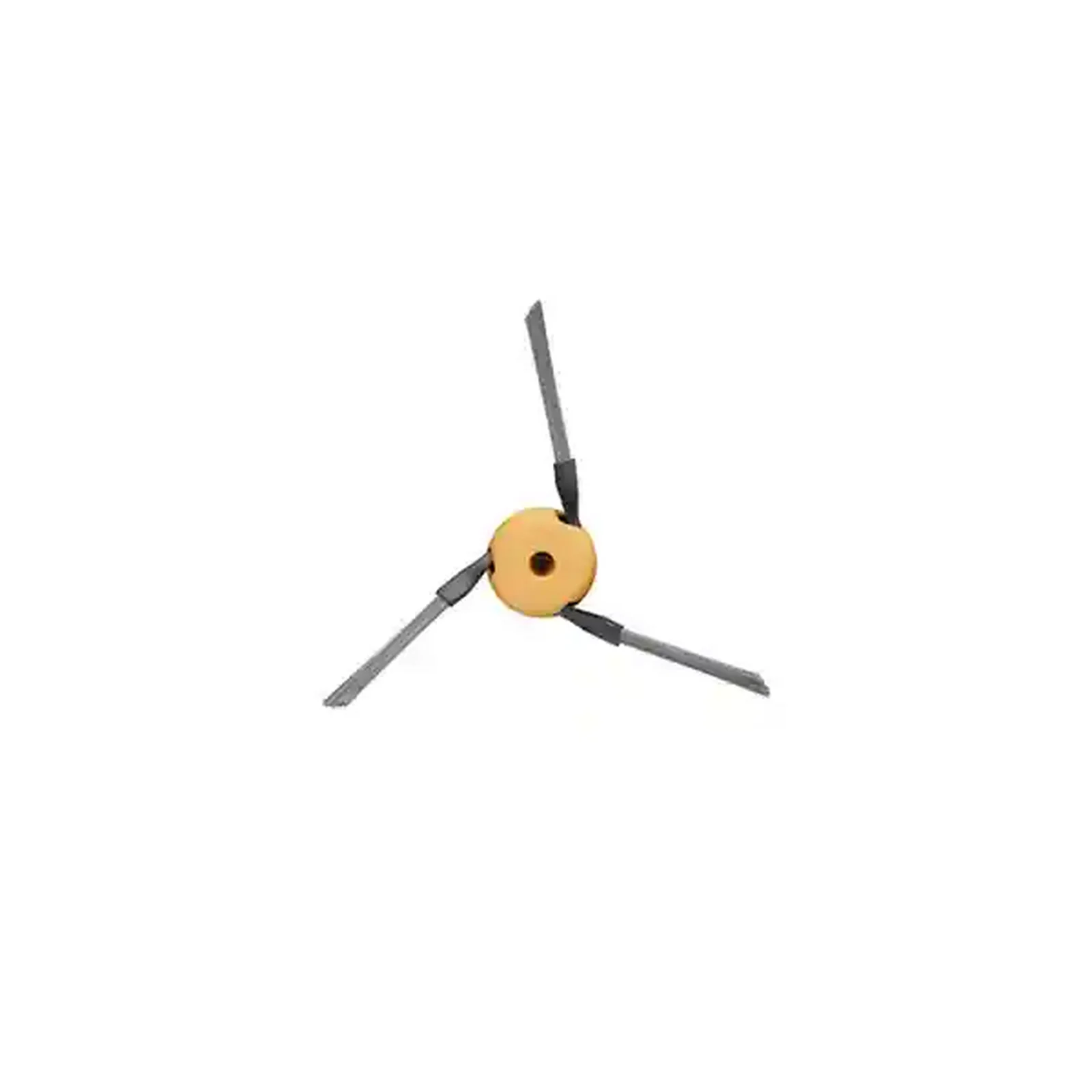 برس کناری جارو رباتیک شیائومی مدل Dreame X60 Ultra سه‌شاخه با مرکز نارنجی