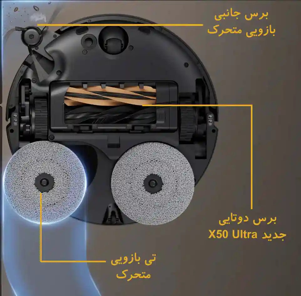 برس جانبی بازویی محترک جارو رباتیک دریم