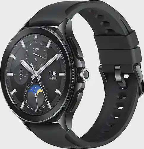 ساعت هوشمند مشکی Xiaomi Watch 2 Pro با صفحه چندعقربه‌ای