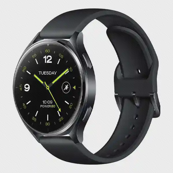 نمای اصلی ساعت هوشمند شیائومی Watch 2 مشکی ساعت هوشمند مشکی Xiaomi Watch 2 با صفحه گرد عقربهای