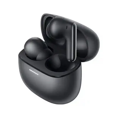 Redmi Buds 6 Pro مشکی با یک ایرباد بیرون از کیس شارژ