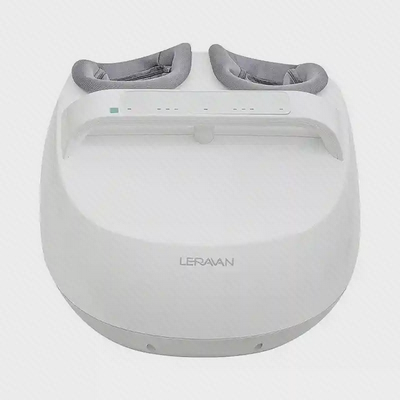 طراحی جلوی دستگاه ماساژ پا شیائومی Leravan LJ-ZJ008 نمای روبهروی ماساژور پای Leravan LJ-ZJ008 سفید و خاکستری