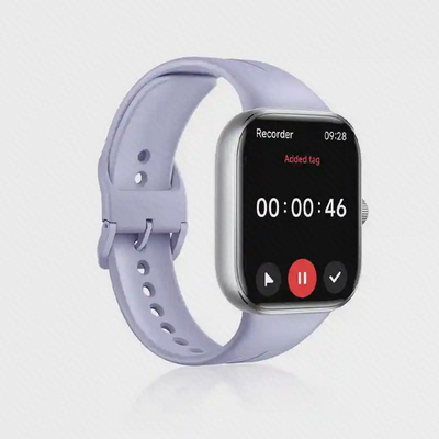 ضبط صدا روی ساعت بنفش Redmi Watch 5