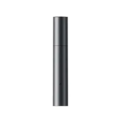 طراحی جمعوجور موزن بینی شیائومی MJGHB1LF با درپوش موزن بینی شیائومی MJGHB1LF بسته با طراحی استوانهای مشکی
