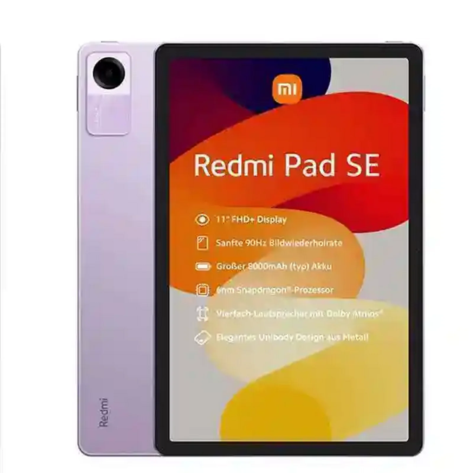 تبلت شیائومی Redmi Pad SE 11 اینچ بنفش با حافظه 128 و رم 4 گیگابایت