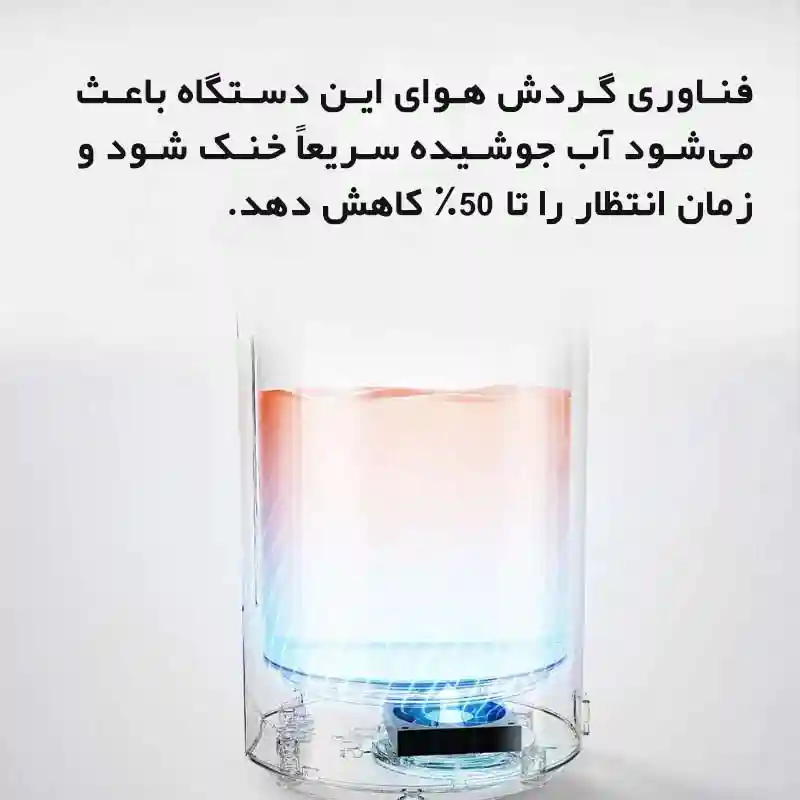 دستگاه هوشمند آب‌گرم‌کن رومیزی شیائومی Smart Electronics Hot Water Dispenser سایز 5 لیتری - تصویر توضیحات 6