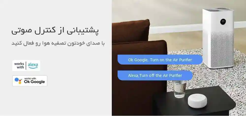 تصفیه هوا Xiaomi Smart Air Purifier 4 (گلوبال) ارسال از 7 روز کاری آینده - اپلیکیشن و کنترل از راه دور - نمای 2