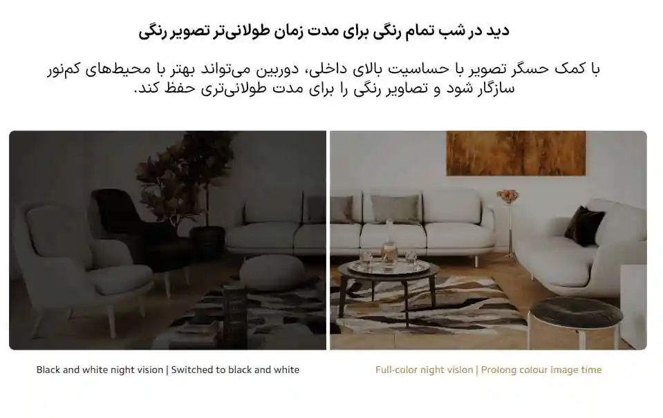 دوربین نظارتی شیائومی مدل C301 - تصویر توضیحات 10