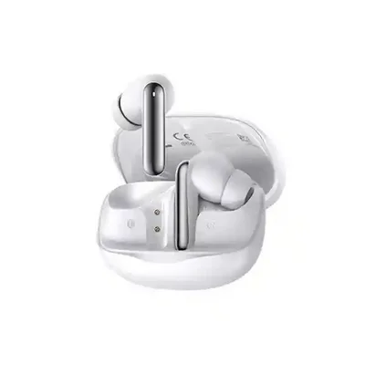 هندزفری بلوتوثی سفید QCY MeloBuds N50 با کیس شارژ باز