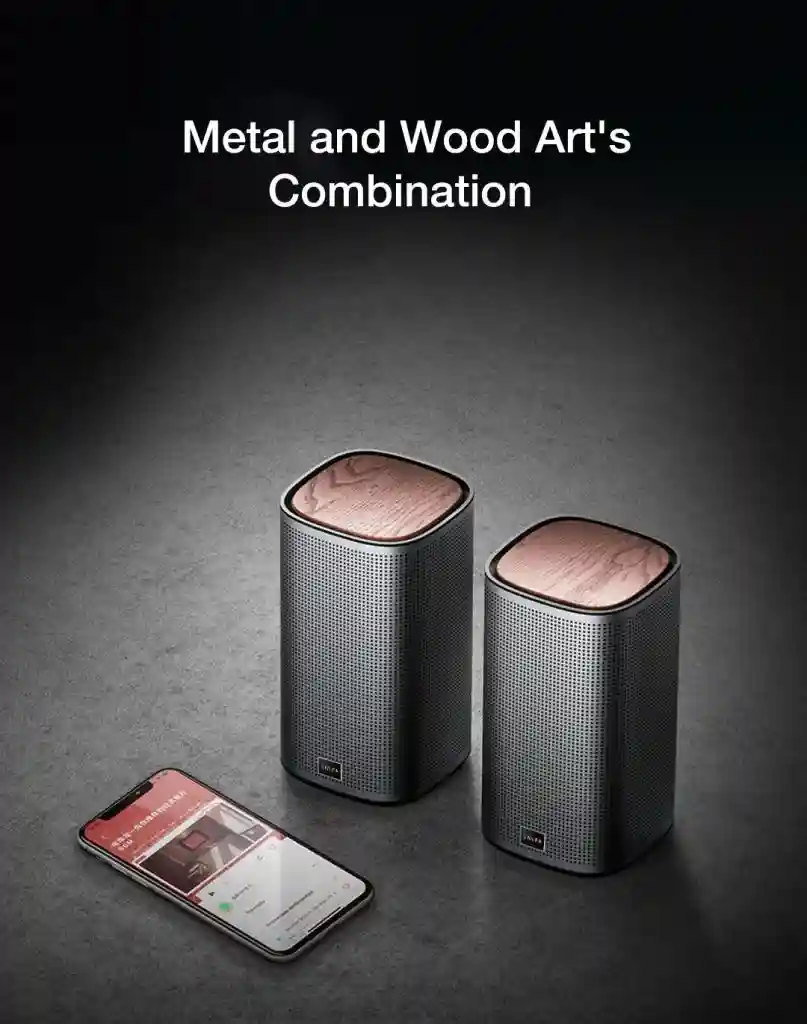 اسپیکر بلوتوث شیائومی BINNIFA Play 2D Bluetooth 5.0 Stereo Speaker - تصویر توضیحات 3