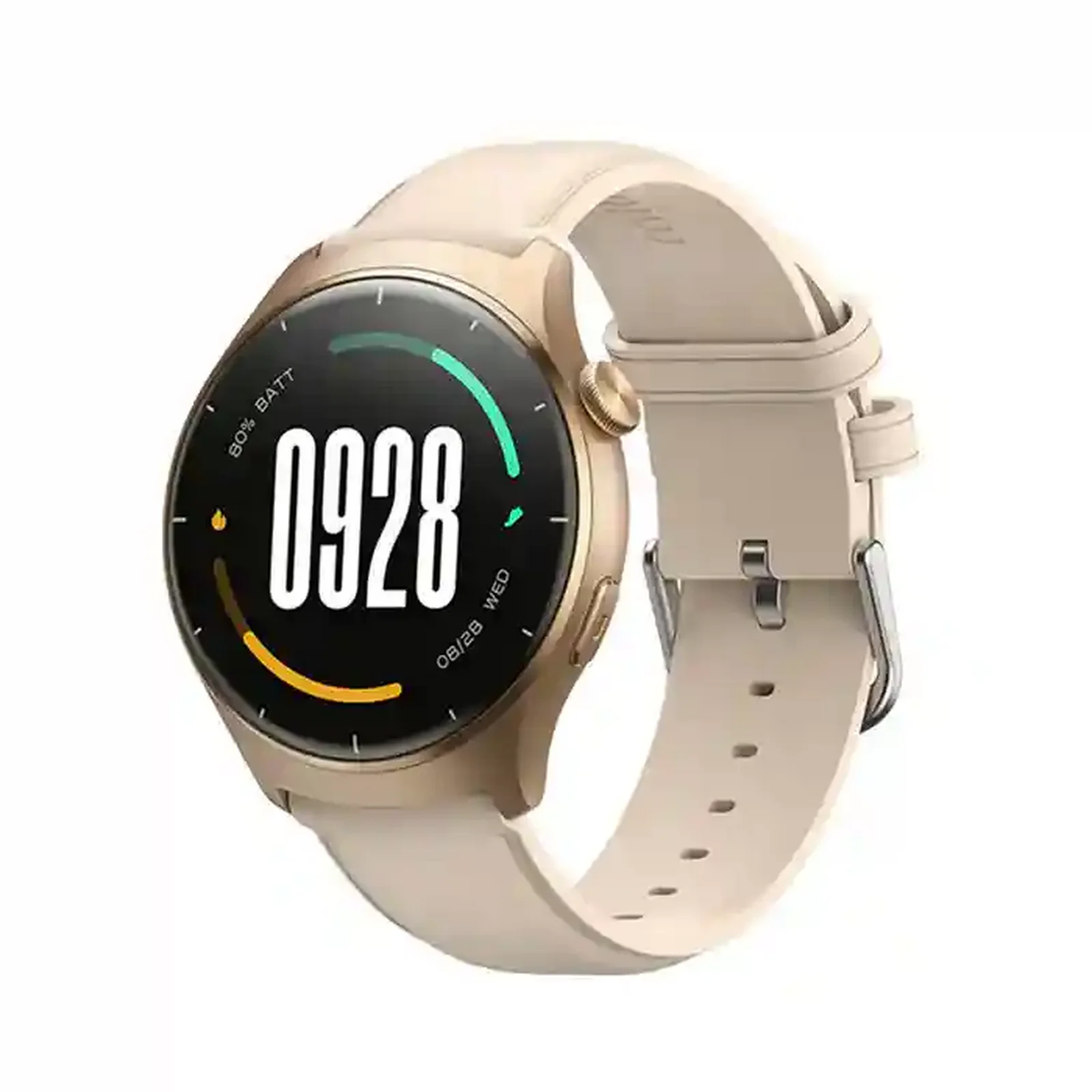 نمای سهرخ Mibro Watch Lite 3 رنگ طلایی ساعت هوشمند Mibro Watch Lite 3 طلایی با بند کرم