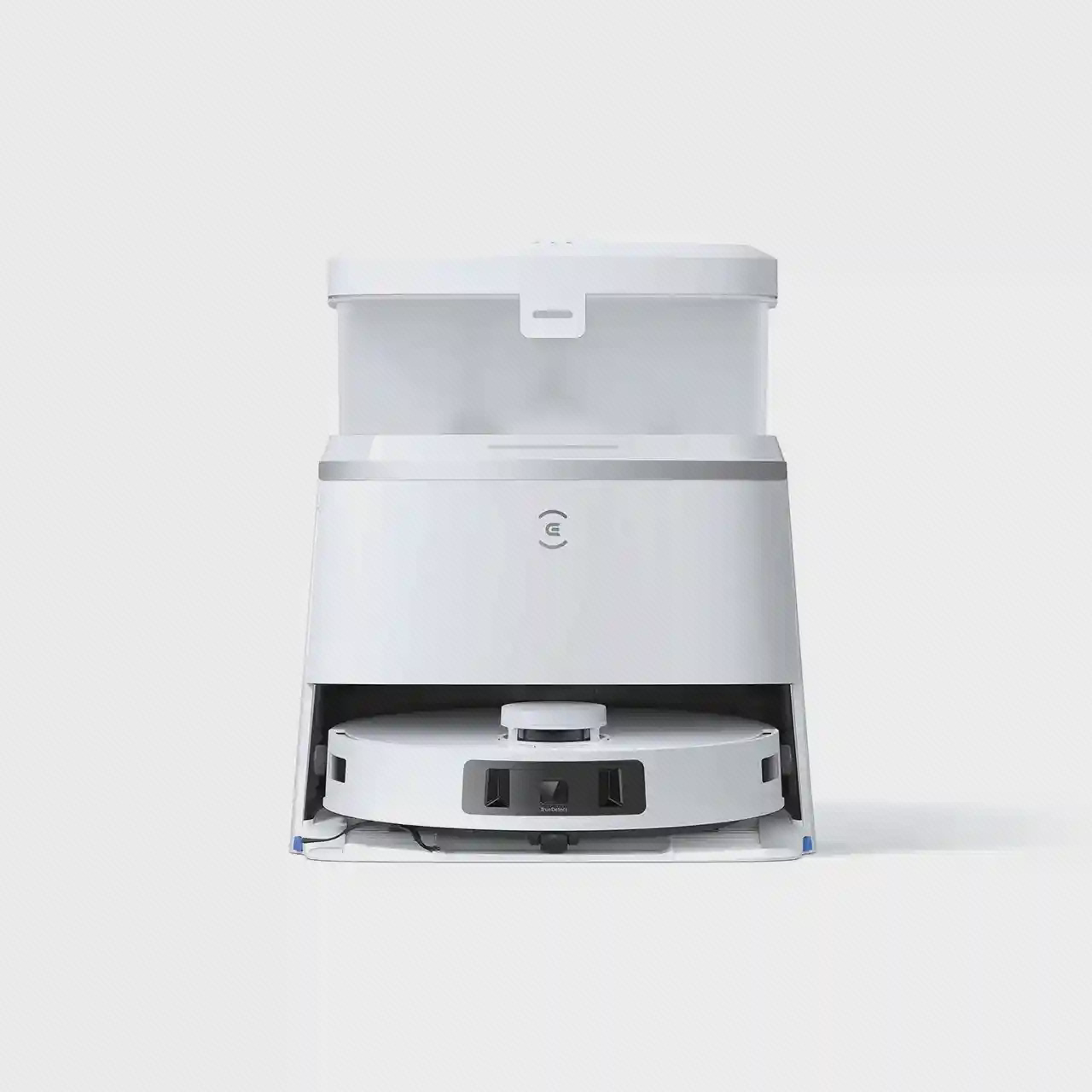 جارو رباتیک Ecovacs T30 Pro Omni سفید داخل داک شستشو