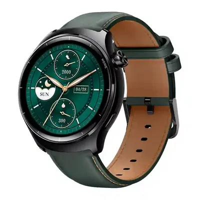 ساعت هوشمند Mibro Lite 3 Pro XPAW019 سبز با بند چرمی
