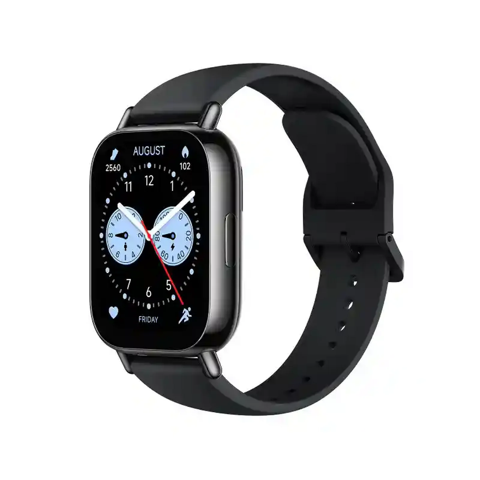 ساعت هوشمند Redmi Watch 5 Lite مشکی از نمای سه‌رخ
