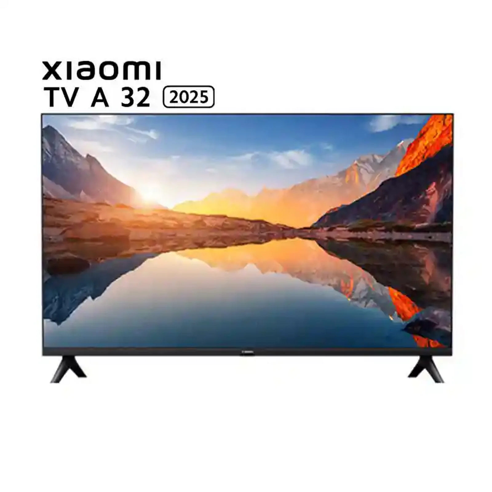 نمای روبهروی تلویزیون Xiaomi TV A 32 2025 تلویزیون هوشمند شیائومی TV A 2025 سایز ۳۲ اینچ