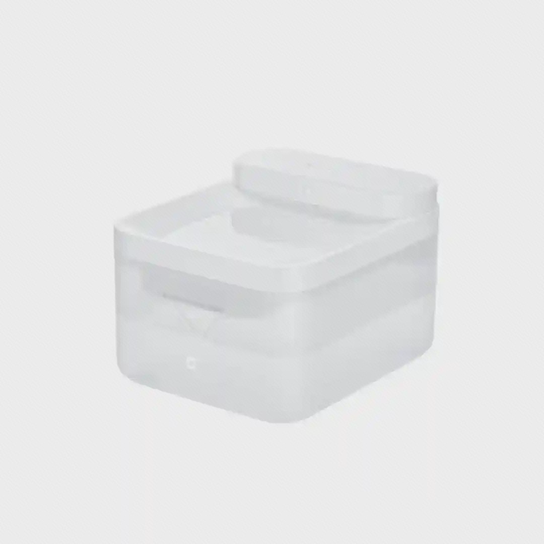 آبخوری بی‌سیم حیوانات Xiaomi Mijia XWWF02MG از نمای سه‌رخ