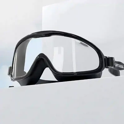 نمای نزدیک لنز عینک شنای Sportsoul Large Frame Anti-Fog