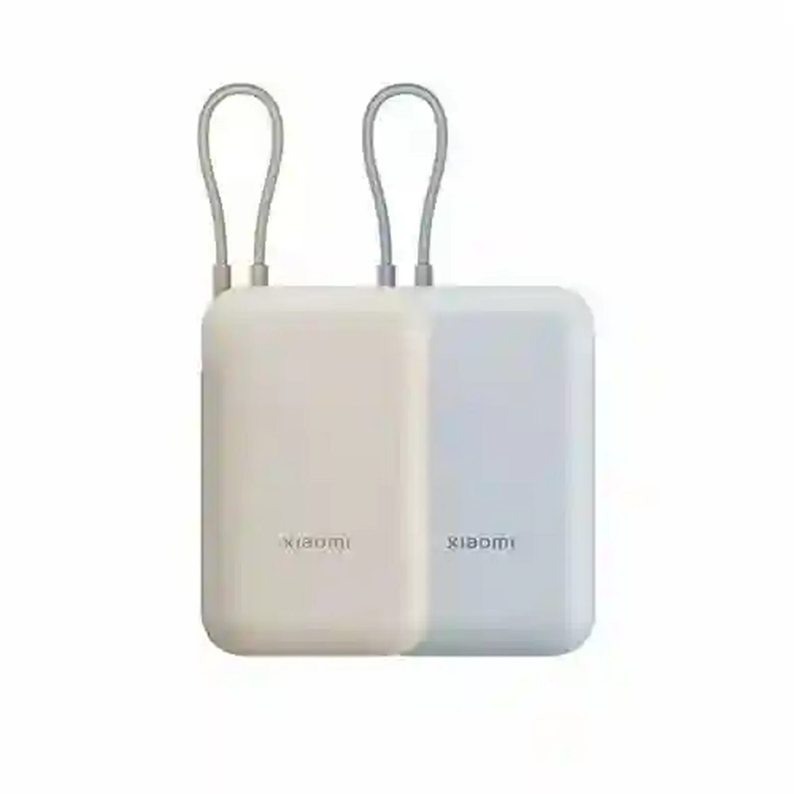 دو رنگ پاوربانک ۱۰۰۰۰ میلیآمپر شیائومی P15ZM پاوربانک جیبی Xiaomi P15ZM در دو رنگ کرم و آبی روشن