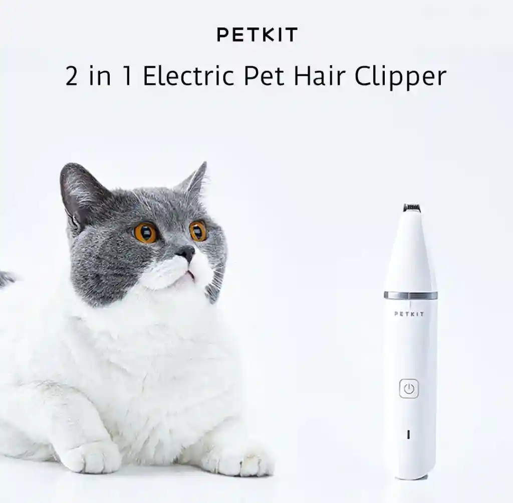ماشین اصلاح موی حیوانات خانگی شیائومی مدل PETKIT 2 in 1 pet trimmer PK401 - تصویر توضیحات 1