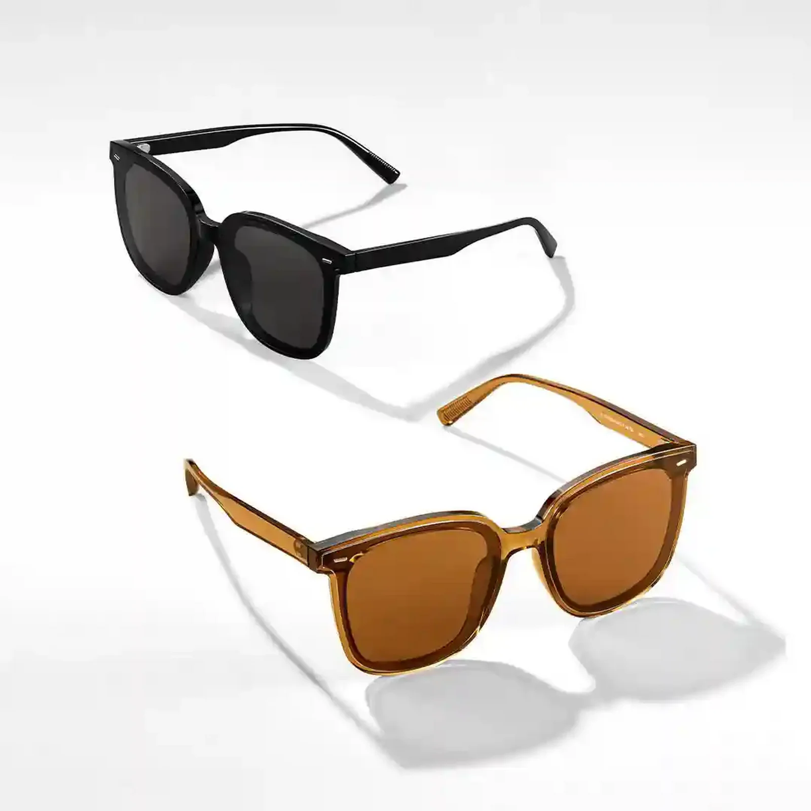 دو رنگ عینک پلاریزه شیائومی میجیا MJTA02LM عینک آفتابی Mijia Polarized MJTA02LM در دو رنگ مشکی و قهوهای